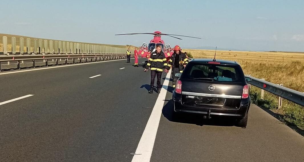 În 30 de minute, două accidente pe A1