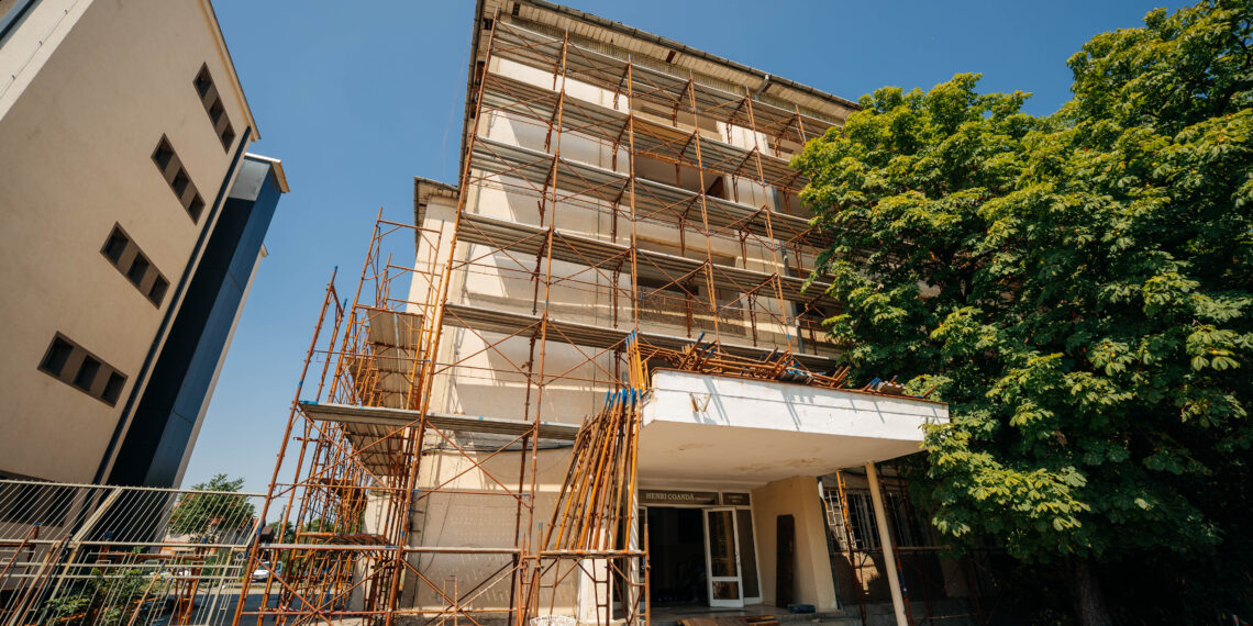 Au început lucrările la campusul Colegiului „Henri Coandă”