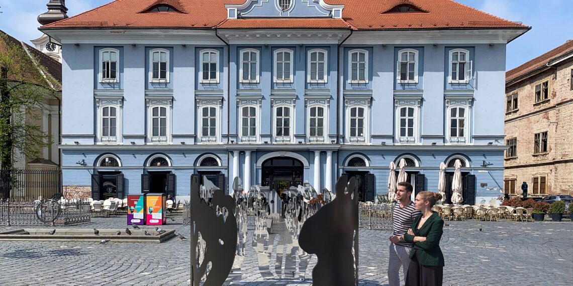 Premiul „Peter Jecza” pentru SCULPTURA ANULUI ne aduce TOGETHER în Piața Unirii