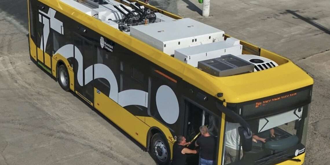 Primăria Timișoara a achiziționat deja 33 de troleibuze noi, din care 4 se află deja în depou