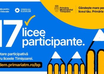 Jumătate dintre liceele din Timișoara intră în programul pilot de bugetare participativă 