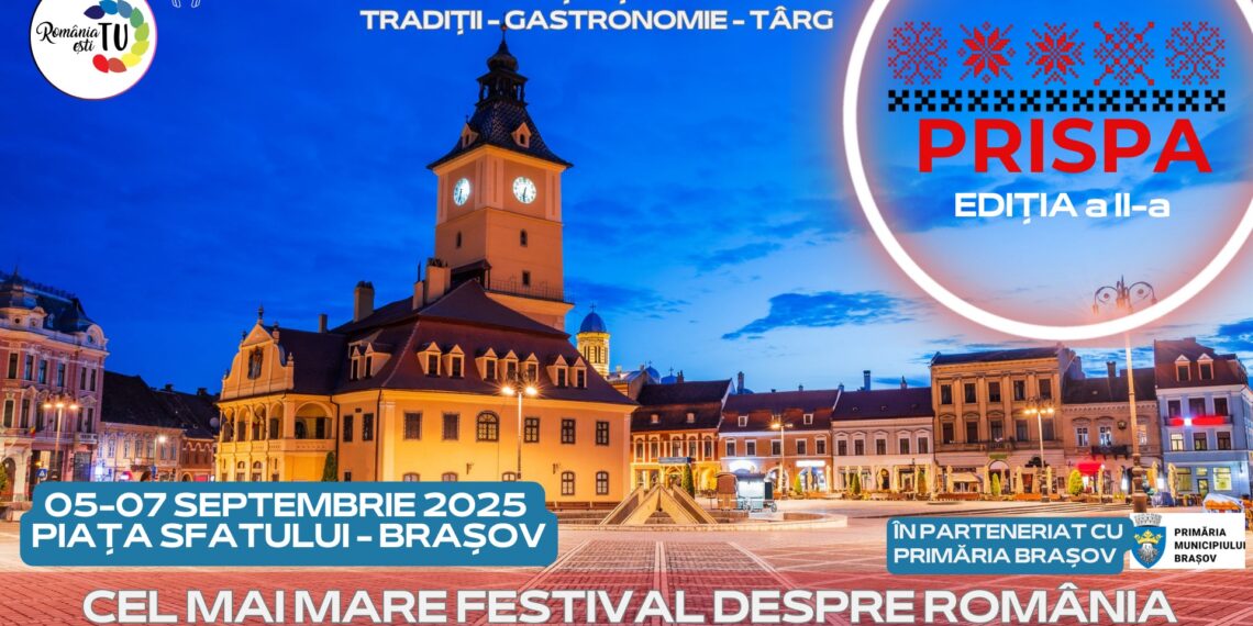 Atracțiile județului vor fi prezentate de Visit Timiș la Festivalul Prispa din Brașov, cel mai mare festival despre România