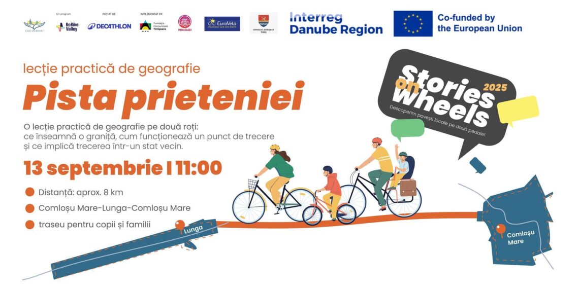 Un nou velotur tematic „Stories on Wheels” – Pista prieteniei (despre granițe și vecini)