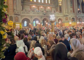 Catedrala Mitropolitană, neîncăpătoare cu ocazia sărbătoririi  Sfântului Iosif cel Nou de la Partoș