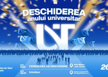 Ceremonia deschiderii anului universitar la Universitatea de Vest din Timișoara, evenimentul unui început de an universitar plin de energie, cultură și participare în comunitate