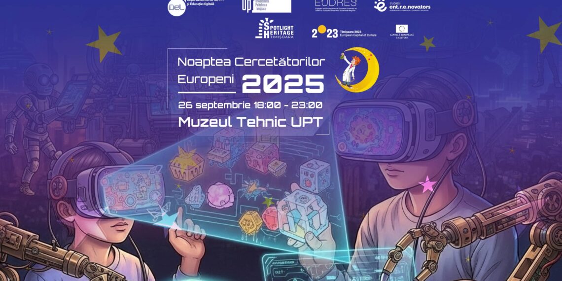 Explorări nocturne, educație digitală, experimente și tururi interactive la Muzeul Tehnic al UPT