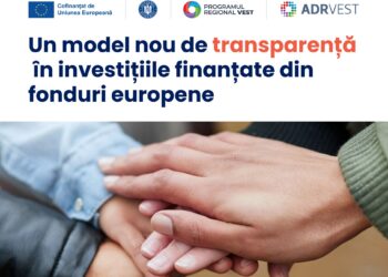 ADR Vest implementează un model nou de transparență în investițiile finanțate din fonduri europene