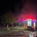 Pompierii intervin la Parța, unde o casă a luat foc