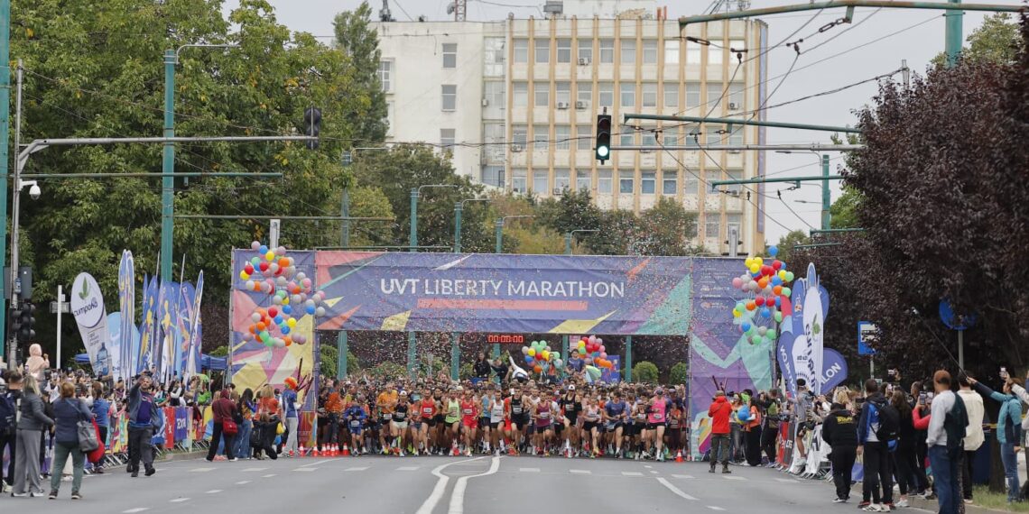 Record de participanți la UVT Liberty Marathon 2025: 4.400 alergători din 30 de țări