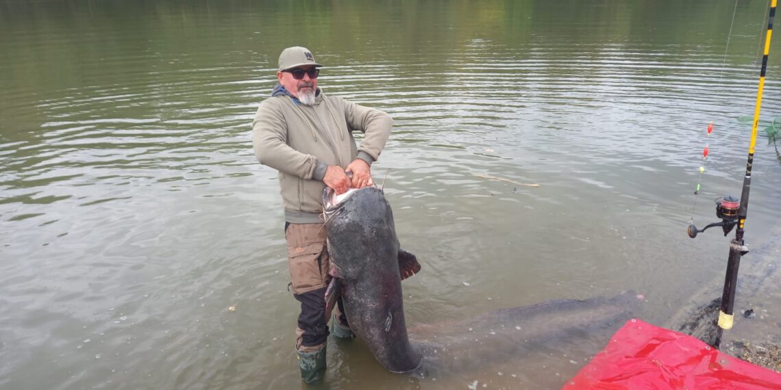 Captură impresionantă pe râul Mureș!