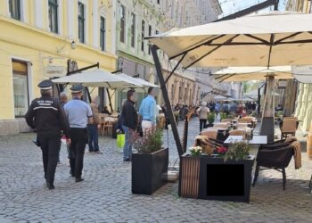 Acțiuni pe linie comercială – 483 sancțiuni aplicate de polițiștii locali pentru lipsa acord de funcționare, terase fără aviz sau cu suprafețe extinse ori muzică difuzată fără autorizație