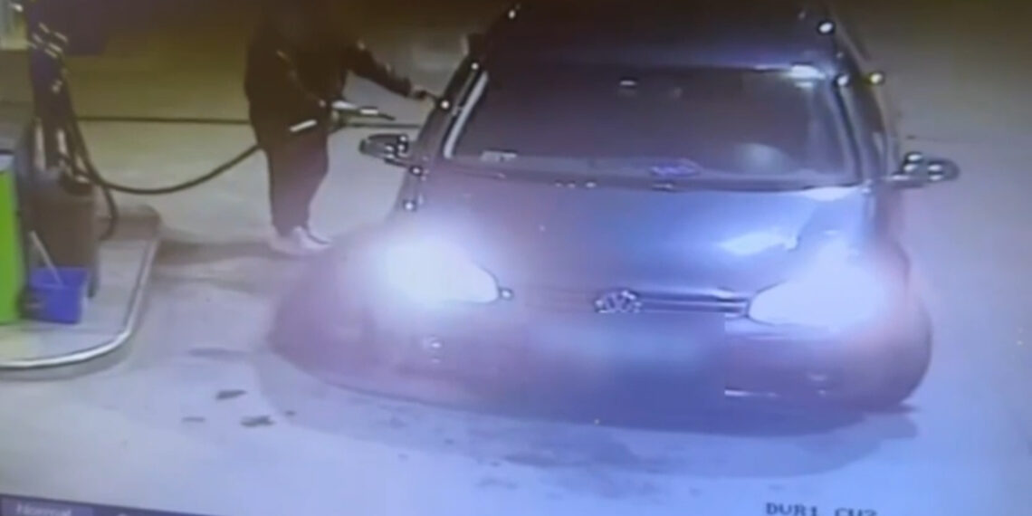 Bărbat dus la audieri după ce a vrut să dea foc mașinii chiar la benzinărie