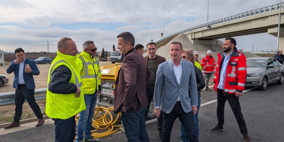 Drumul de legătură A1–DN69, din zona Sânandrei, urmează să fie deschis circulației săptămâna viitoare