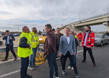 Drumul de legătură A1–DN69, din zona Sânandrei, urmează să fie deschis circulației săptămâna viitoare