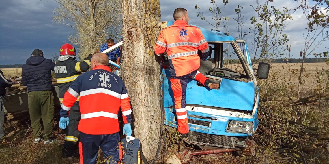 Accident grav în localitatea Chevereșu Mare