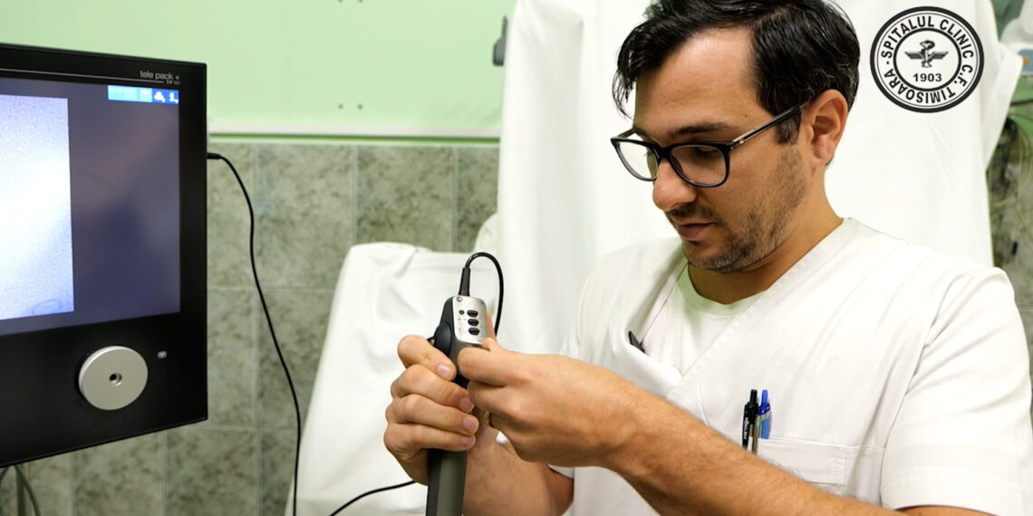 Procedură nouă la Spitalul Clinic CF Timișoara. Bronhoscopia permite vizualizarea și evaluarea căilor respiratorii. Procedura este gratuită