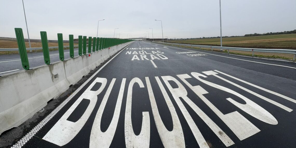 La ora 17 se deschide noua șosea care face legătura cu autostrada/Foto