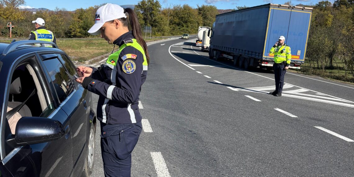 Acțiuni cu efective mărite desfășurate de polițiștii cărășeni pentru menținerea ordinii și siguranței publice