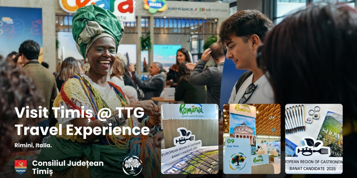 Visit Timiș reprezintă Banatul la târgul internațional de la Rimini, Italia