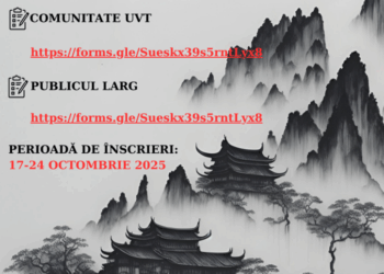 UVT continuă tradiția cursurilor de limba și cultura chineză, deschise publicului larg