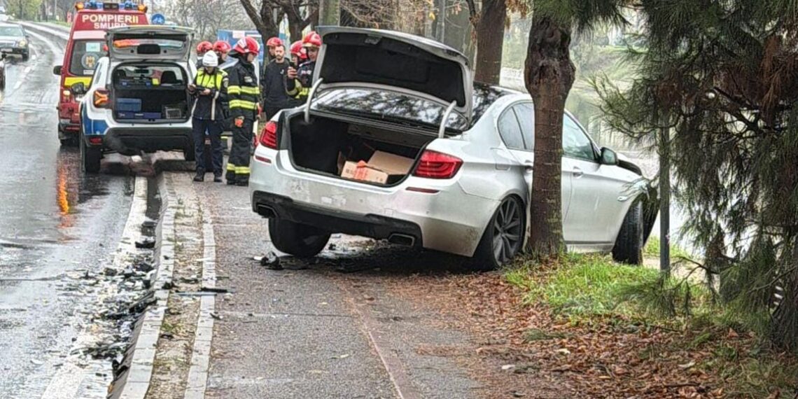 Accident pe Splaiul Tudor Vladimirescu: Trei victime și un conducător auto căutat pentru părăsirea locului accidentului