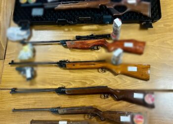 Timiș: 15 percheziții la persoane cercetate pentru comiterea infracțiunii de nerespectarea regimului armelor și munițiilor/Video