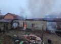 Incendiu la o anexă a unei locuințe din Giurgiova