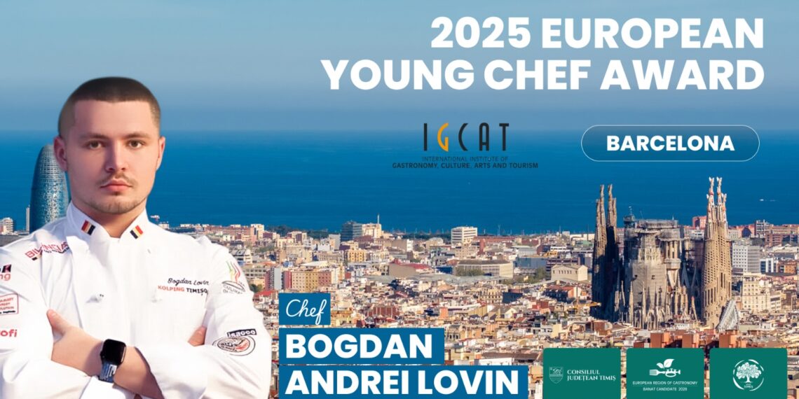 Savorile Banatului vor fi descoperite la European Young Chef Award 2025, unul dintre cele mai importante concursuri gastronomice din Europa