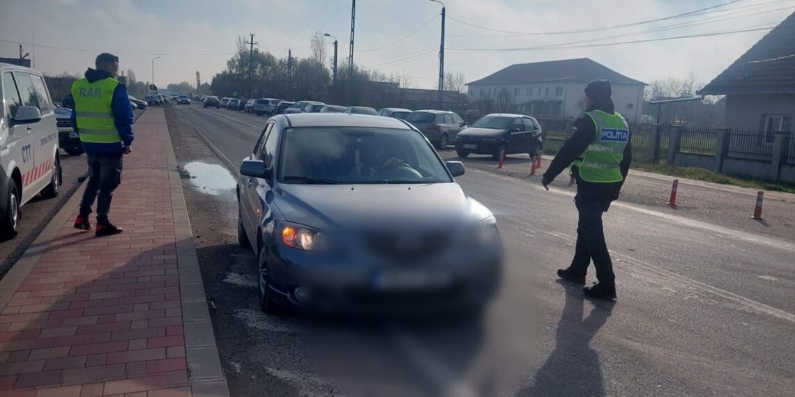 Timiș: Înregistrat de aparatul radar cu o viteză de 175 km/h, pe un sector de drum limitat la 100 km/h/Foto