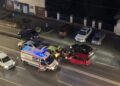 Beat la volan, un bărbat a provocat un accident cu trei mașini pe Calea Aradului