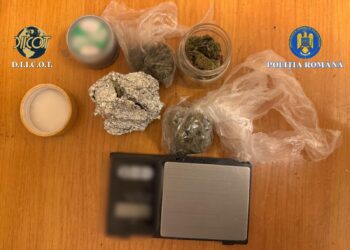 Bărbați cercetați pentru trafic de droguri de mare risc, percheziții în Arad/Video