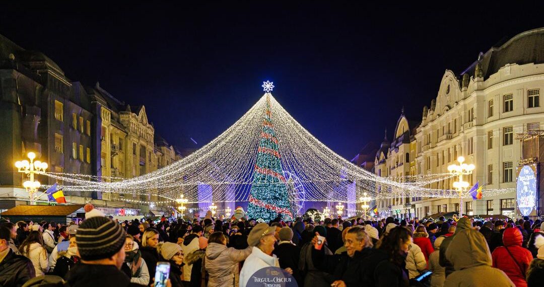 Timișoara: Duminică se deschide Târgul de Crăciun/Program