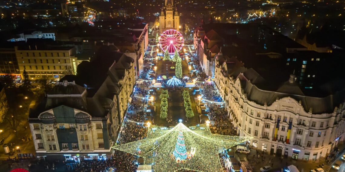 Timișoara: S-a deschis Târgul de Crăciun/Video