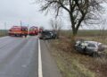 Accident între localitățile Sâmbăteni și Cicir. Două persoane au fost transportate la spital