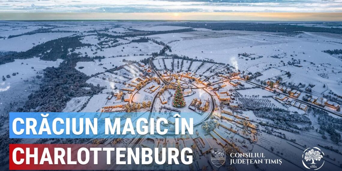Visit Timiș: Bucuria sărbătorilor începe în Charlottenburg, singurul sat rotund din România