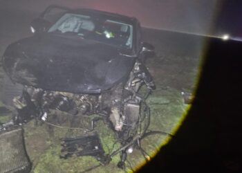 Șofer rănit după ce a trecut peste sensul giratoriu Mahle pe DN 69