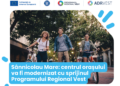 O piațetă modernă, fântâni arteziene și mai mult verde: centrul orașului Sânnicolau Mare va fi modernizat cu fonduri europene