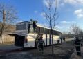 Incendiu la un autobuz din Sânnicolau Mare, 52 de pasageri în siguranță