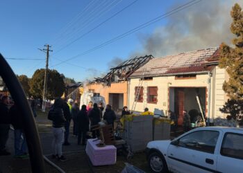 Incendiu devastator la Marga