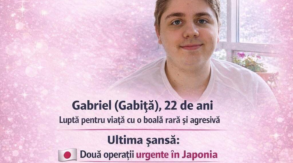 Gabriel visează la o viață normală – ajută-l să o trăiască!