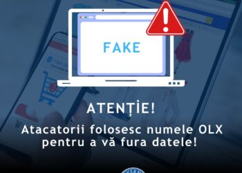 Avertisment DNSC: escrocii folosesc numele OLX pentru a fura datele utilizatorilor