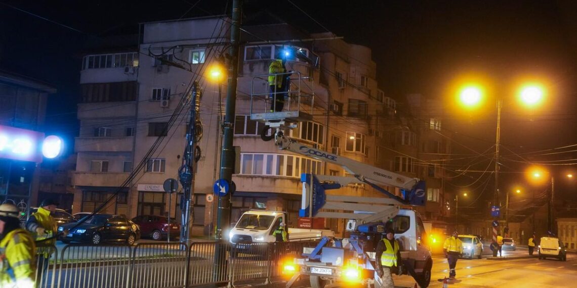 Restricții de circulație în vederea dezafectării cablurilor aeriene