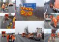 Lucrări pe două drumuri naționale din județul Arad