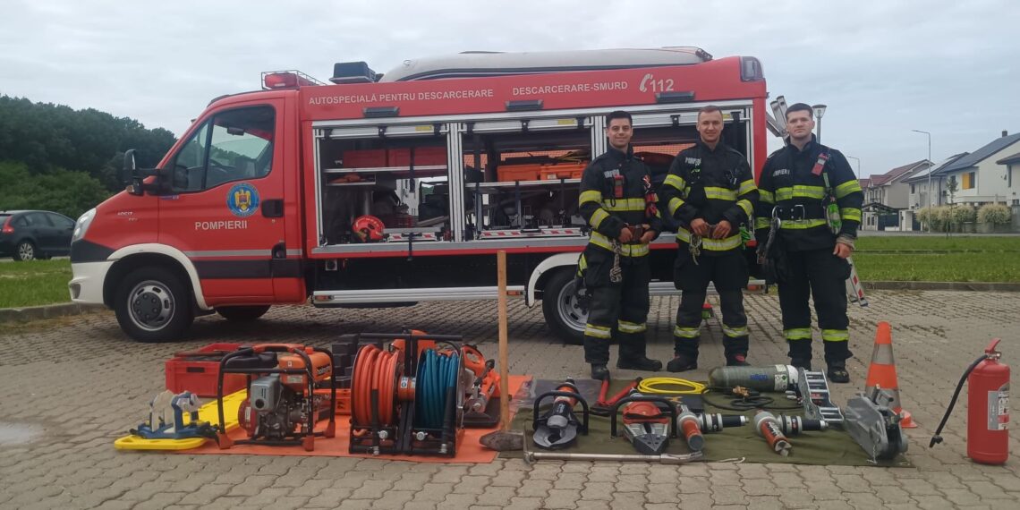 Misiunile pompierilor timișeni din perioada 10-11 ianuarie. Au avut 175 intervenții