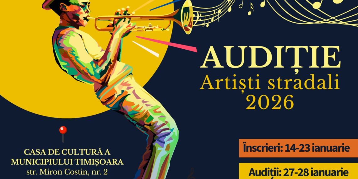 Artiștii stradali, invitați la audiții pentru obținerea autorizației