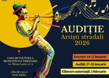 Artiștii stradali, invitați la audiții pentru obținerea autorizației