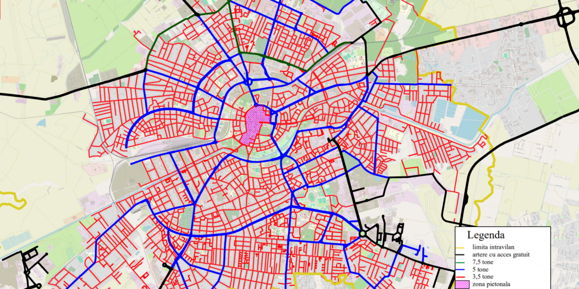 Schimbări propuse pentru circulația vehiculelor grele în Timișoara