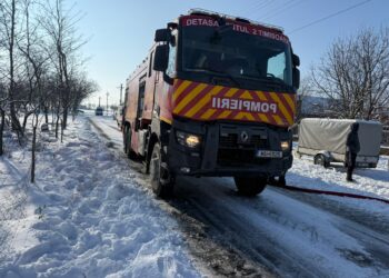 Incendiu la o locuință în localitatea Iecea Mare