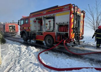 Incendiu la o locuință în localitatea Iecea Mare