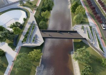 Un aviz negativ al Direcției de Cultură blochează în continuare reconstrucția Pasarelei Îndrăgostiților – Primăria va contesta decizia